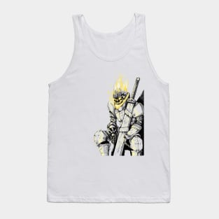 Skeletal Knight Tank Top